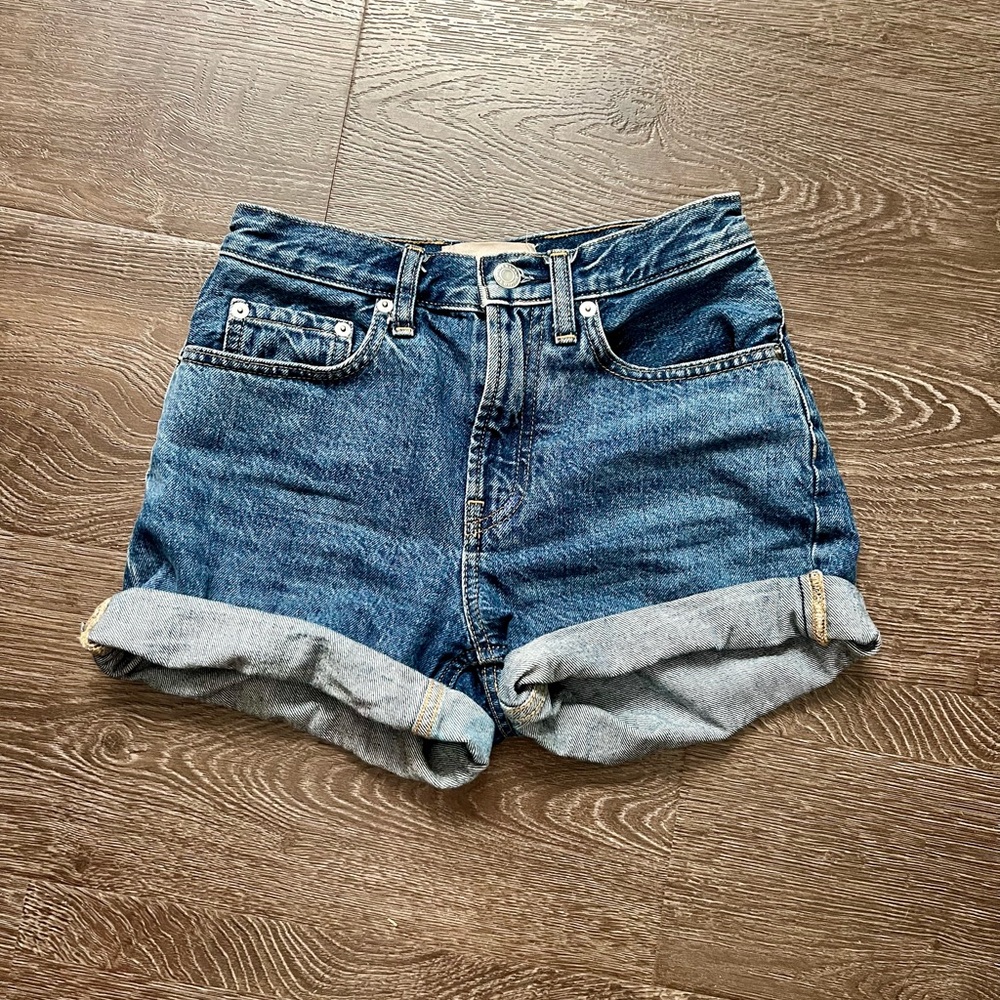 Everlane denim shorts